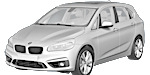 BMW F45 P1D80 Fault Code